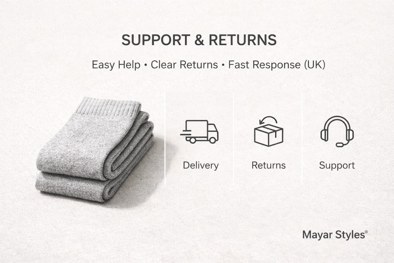 Support / Returns
