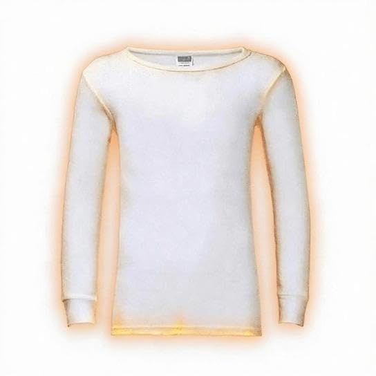 MAYAR STYLES Mens Thermals - Thermal Top for Men, Long Sleeve Thermal Tops Mens, Thermal Vests, Comfort Fit Thermal Shirt Men, 0.45 TOG, Cotton-Polyester Blend in Black, White, Charcoal, Small to XXL