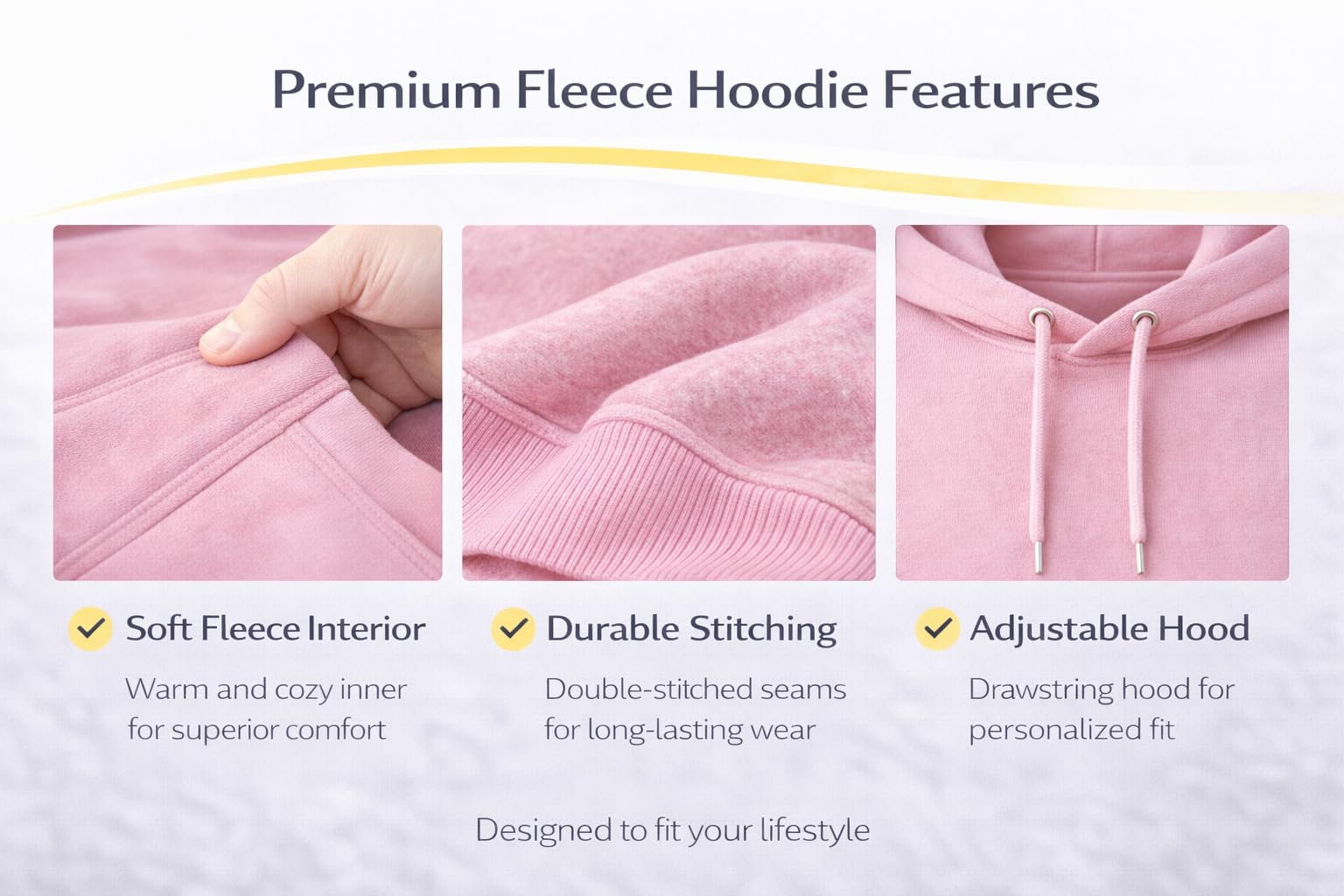 MAYAR STYLES® Men’s Pullover Hoodie Plain Sweatshirt | Soft Warm Fleece Hoodie | Casual Everyday Hoody for Men | S–XXL | Black Grey Charcoal Navy Pink