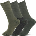 MAYAR STYLES® Men’s Military Boot Socks 6 Pairs | Army Combat Hiking Thermal Socks | Thick Cotton Rich Padded Warm Socks for Work & Outdoor | Size UK 6–11