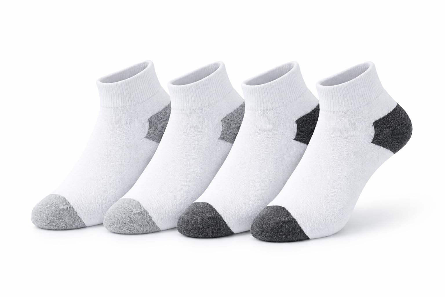 MAYAR STYLES Men’s Ankle Sports Socks – Cushioned Trainer Gym Socks, Breathable Cotton-Rich Low Cut Athletic Socks for Running & Everyday Wear (Multipack)