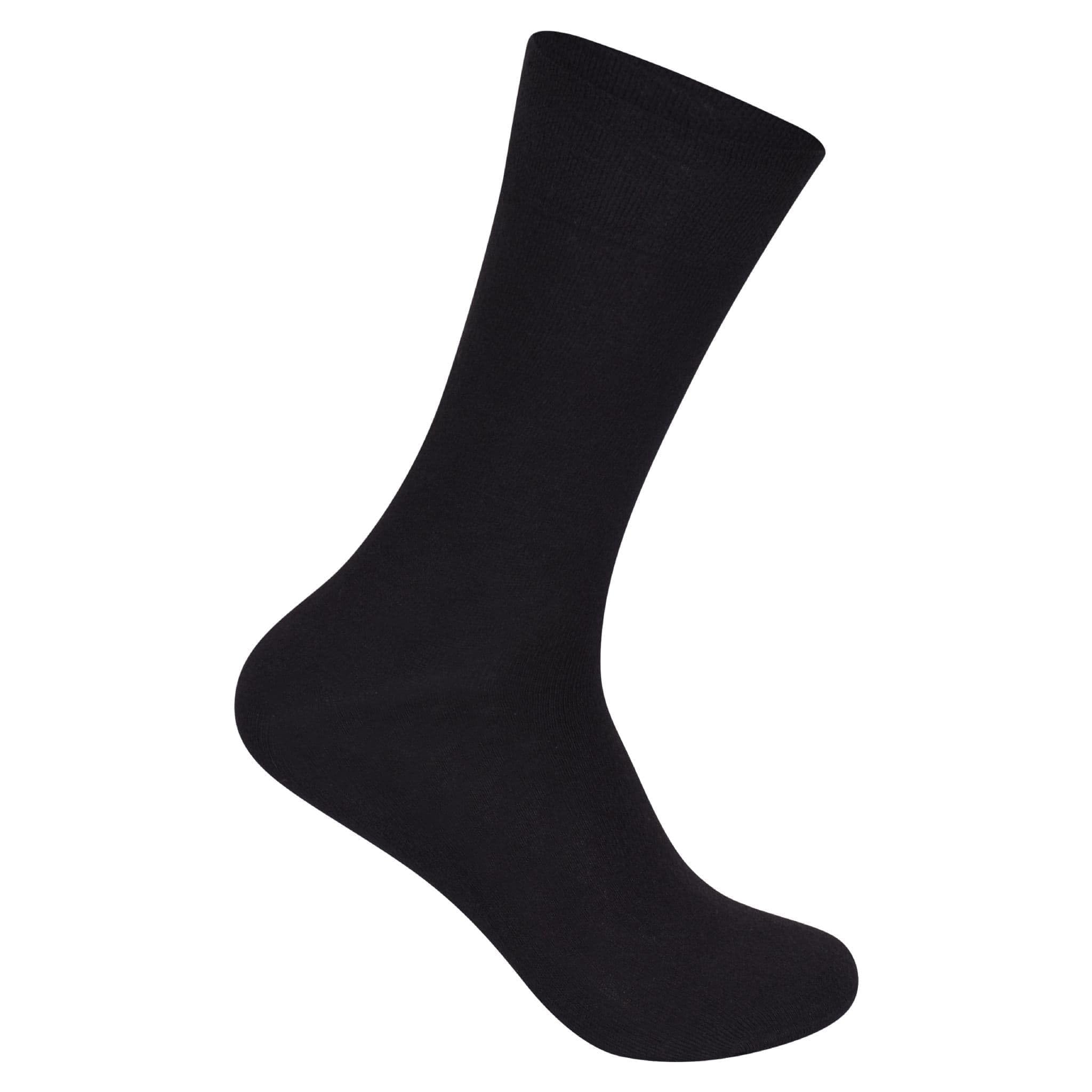 MAYAR STYLES Mens Diabetic Stripy Suit Socks, Non-Elastic Cotton Rich, UK 7-11, Stretchy Circulatory Socks
