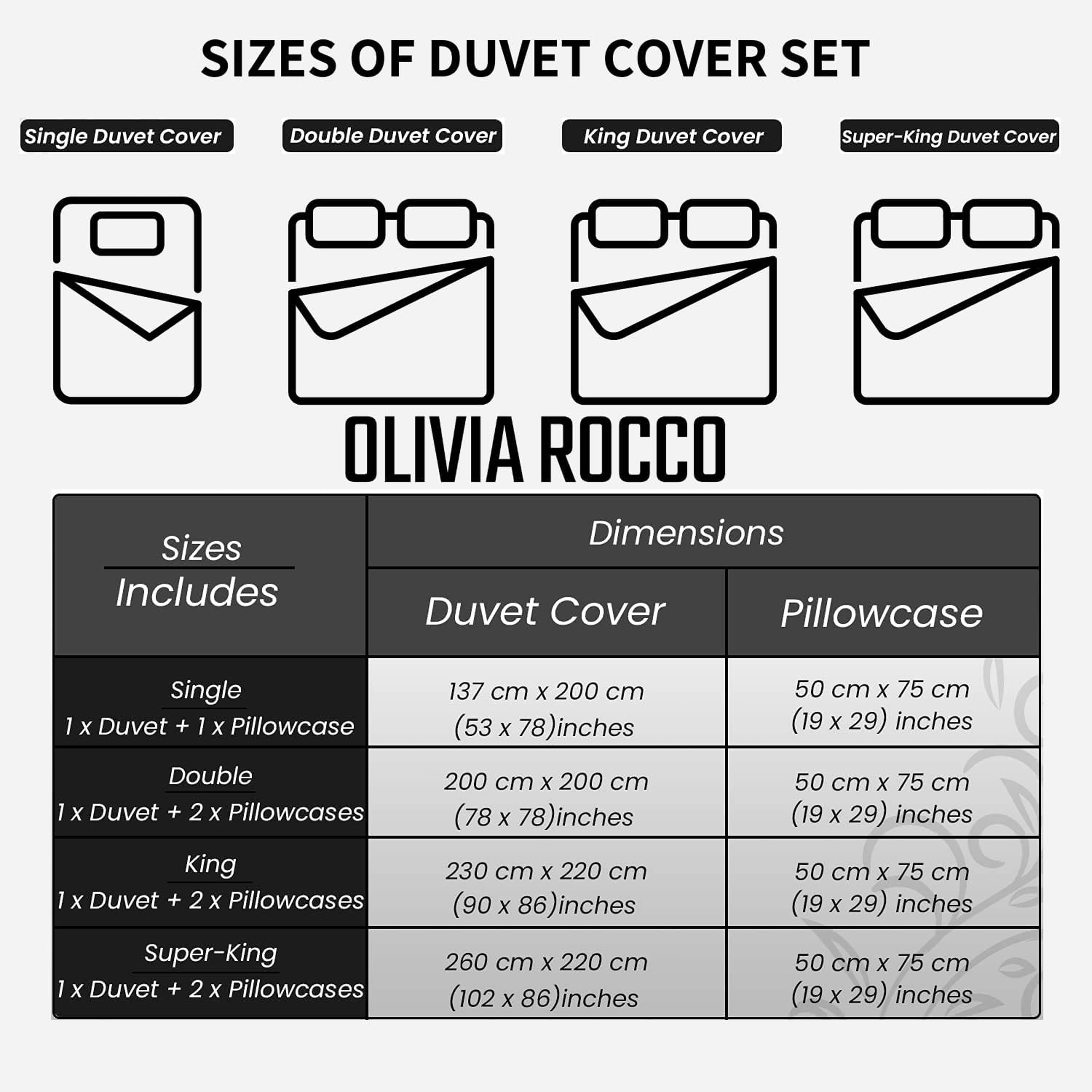OLIVIA ROCCO Soho Sage Green Microfibre Duvet Cover Set With Pillowcases Easy Care